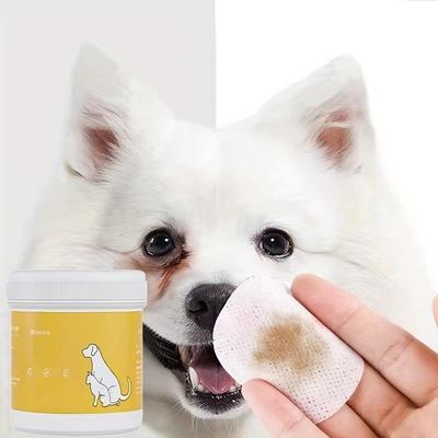 Happy Pet Pantry Pet Eye Wipes For Dogs & Cats Tear Stain Remover Gentle Eye Cleaning Pads Pet Eye Wipes For Dogs & Cats Tear Stain Remover Gentle Eye Cleaning Pads