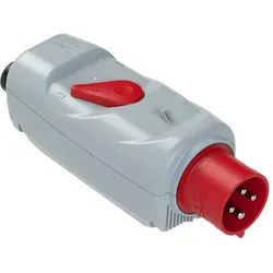 PCE 54024320 CEE-Motorschutzstecker (PKZM0) 32A 4p 6h (25-32A) IP44