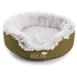 Martin Kattenmand / Hondenmand Imitatiebont Kaki (Katze), Hundebett + Katzenbett