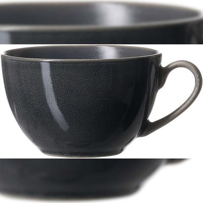 Ritzenhoff & Breker Kaffee Obertassen / Toledo / Steinzeug / Grau / 220 Ml