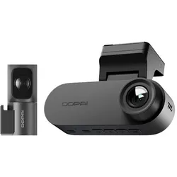 DDpai Dash + Rear Camera N2 Dual, 2K, Wi-Fi, 1.9inch LCD, Black (Eingebautes Display, Eingebautes Mikrofon, 2K), Dashcam, Schwarz