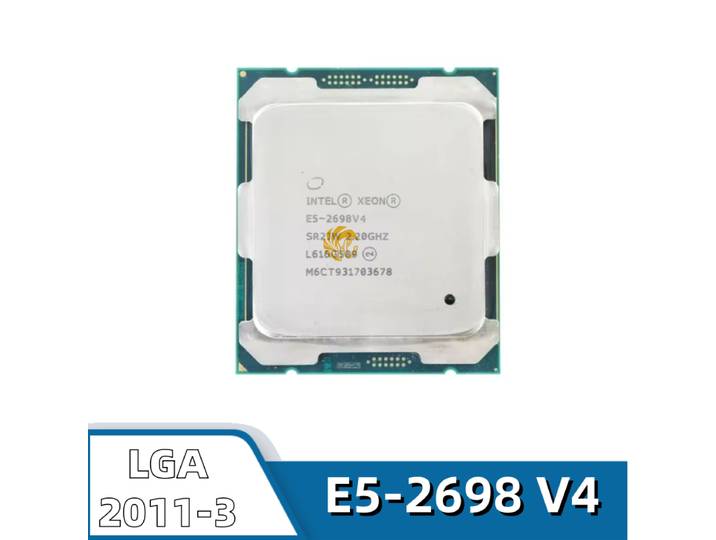 E5-2698 V4 2.20GHz 20 cœurs 50M E5-2698V4 FCLGA2011-3 E5-2698V4 CPU