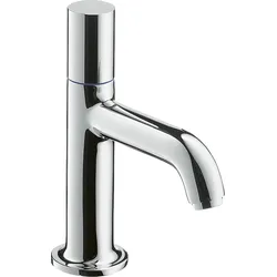 hansgrohe AXOR Uno Standventil 70 ohne Ablaufgarnitur, Kaltwasseranschluss, Ausladung 100mm, 38130000, Farbe: Chrom