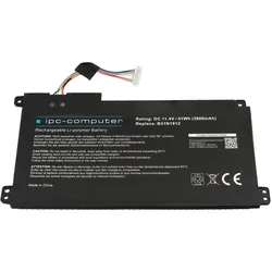 IPC B31N1912 (3 Zellen, 3600 mAh), Notebook Akku
