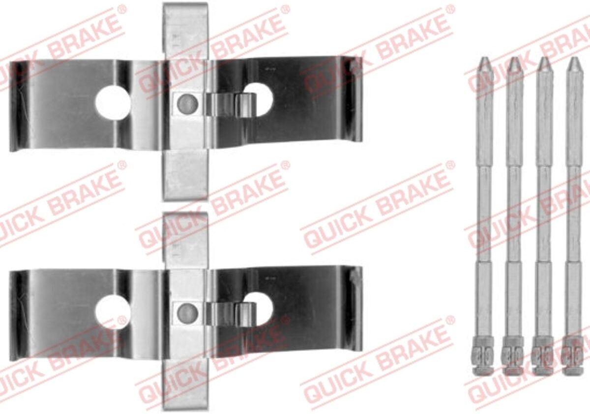 Zubehörsatz, Scheibenbremsbelag QUICK BRAKE 109-1796