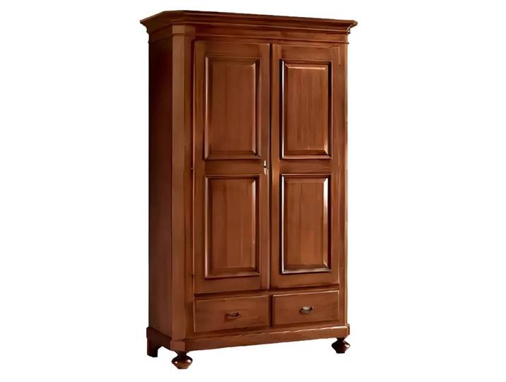 Xlmoebel Kleiderschrank Klassischer Holzschrank mit geräumigem Innenraum für Ordnung (1-St., Kleiderschrank) Hergestellt in Europa