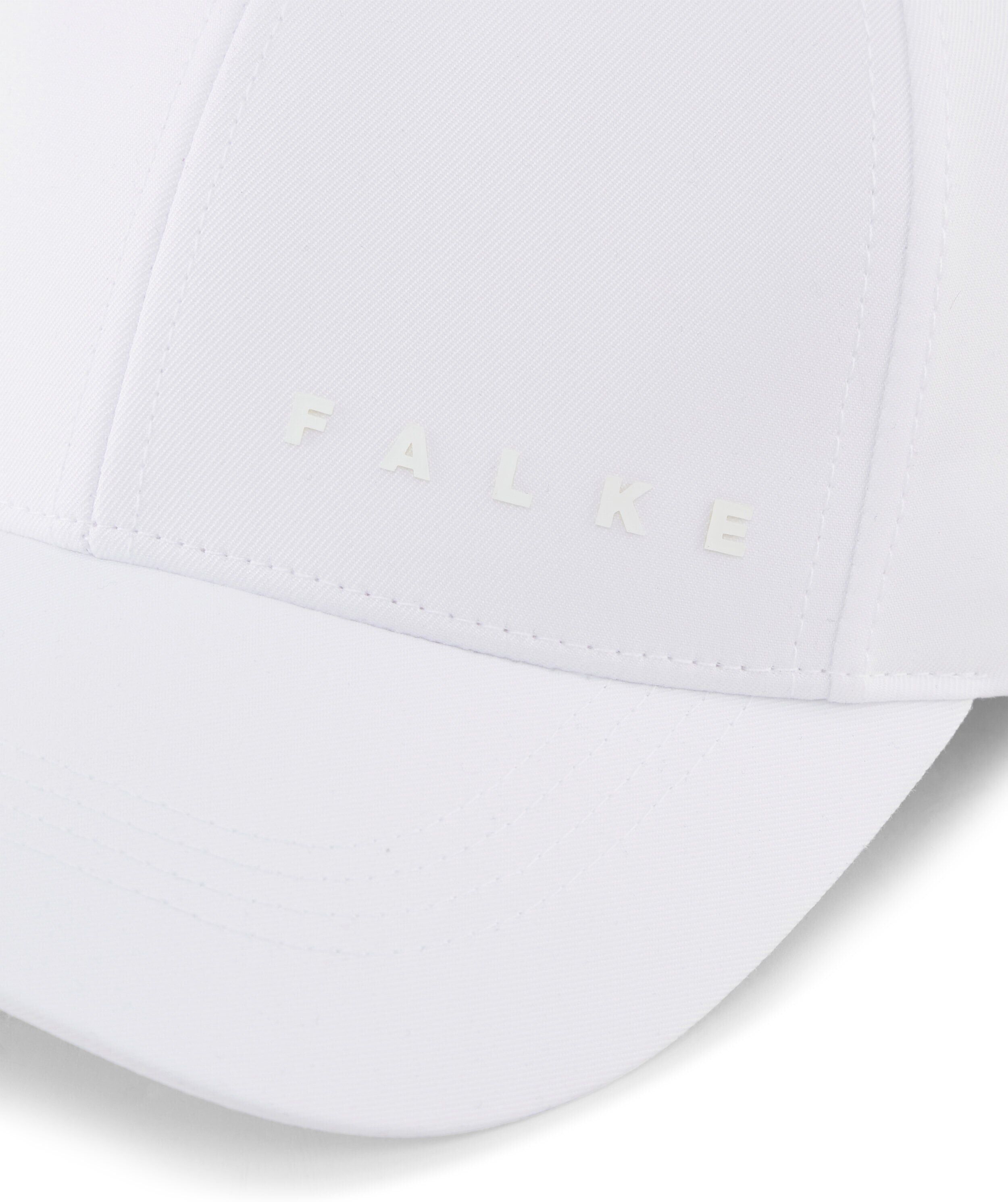 Baseball Cap FALKE "FALKE Kappe", Jungen, Gr. onesize, weiß (weiß (2860)), Caps