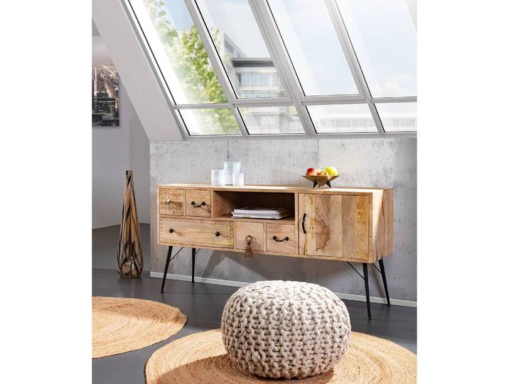 Buffet Latta 145 x 70 x 43cm Marron