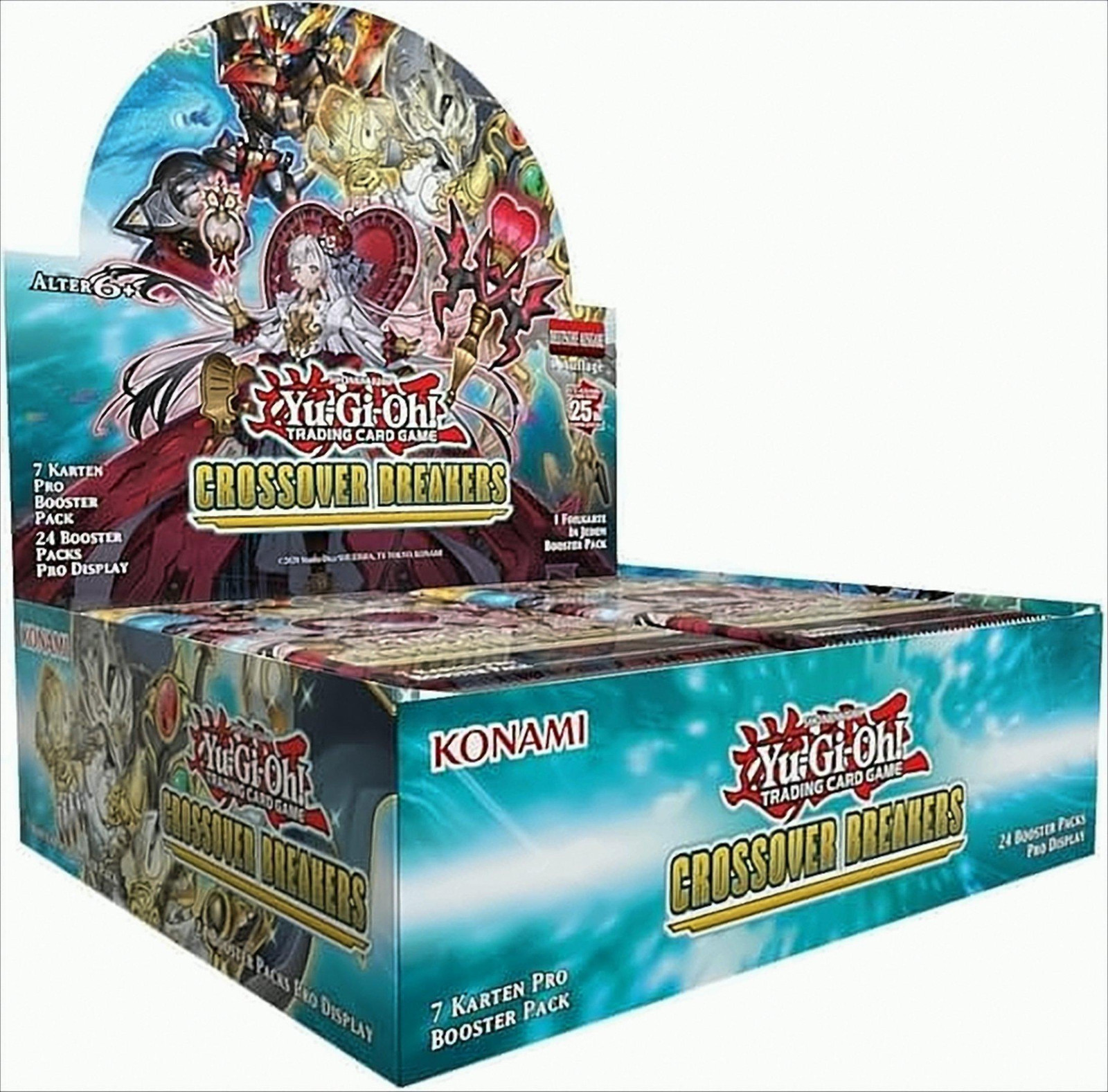 Konami Yu-Gi-Oh! Crossover Breakers Booster Display Duits