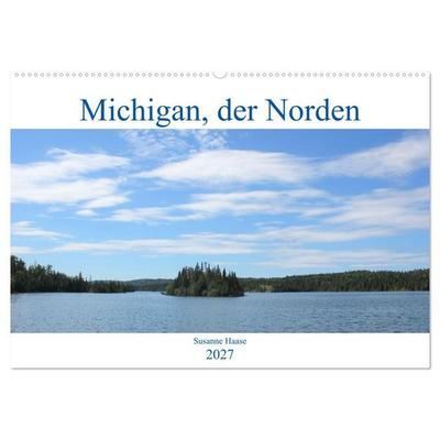 Michigan, der Norden (Wandkalender 2027 DIN A2 quer), CALVENDO Monatskalender