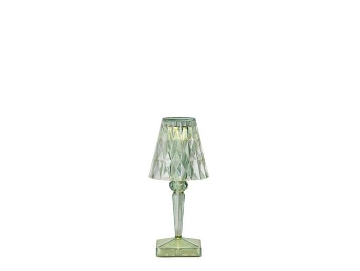 Kartell Battery\, Lampe de table à batterie\, H 30 cm\, Vert menthe