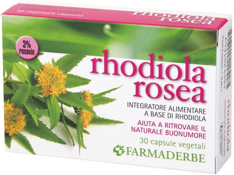 FARMADERBE Srl NUTRA RHODIOLA ROSEA 30 CPS