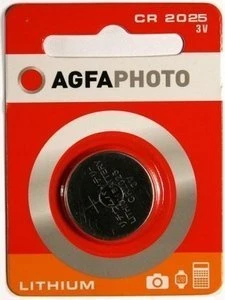AGFAPHOTO CR2025 Lithium Knopfzellen Batterie 3.0 V 1er Pack