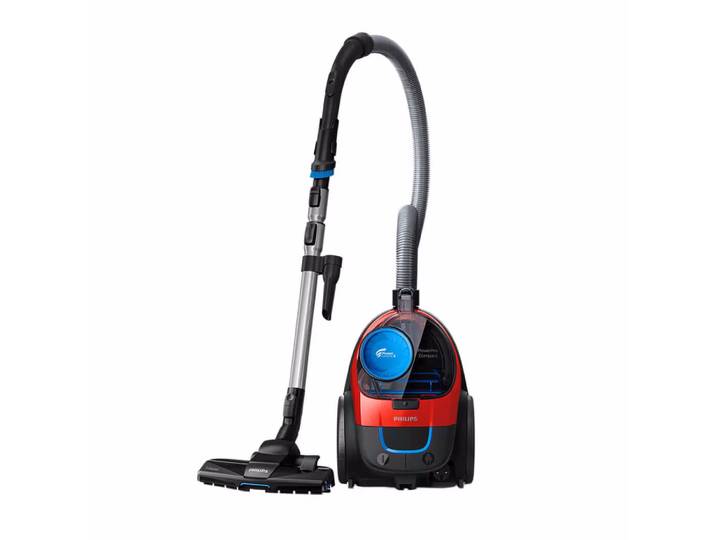 Philips PowerPro Compact FC9330/19 Staubsauger mit Cyclone System – Staubsauger ohne Beutel – türkis / anthrazit