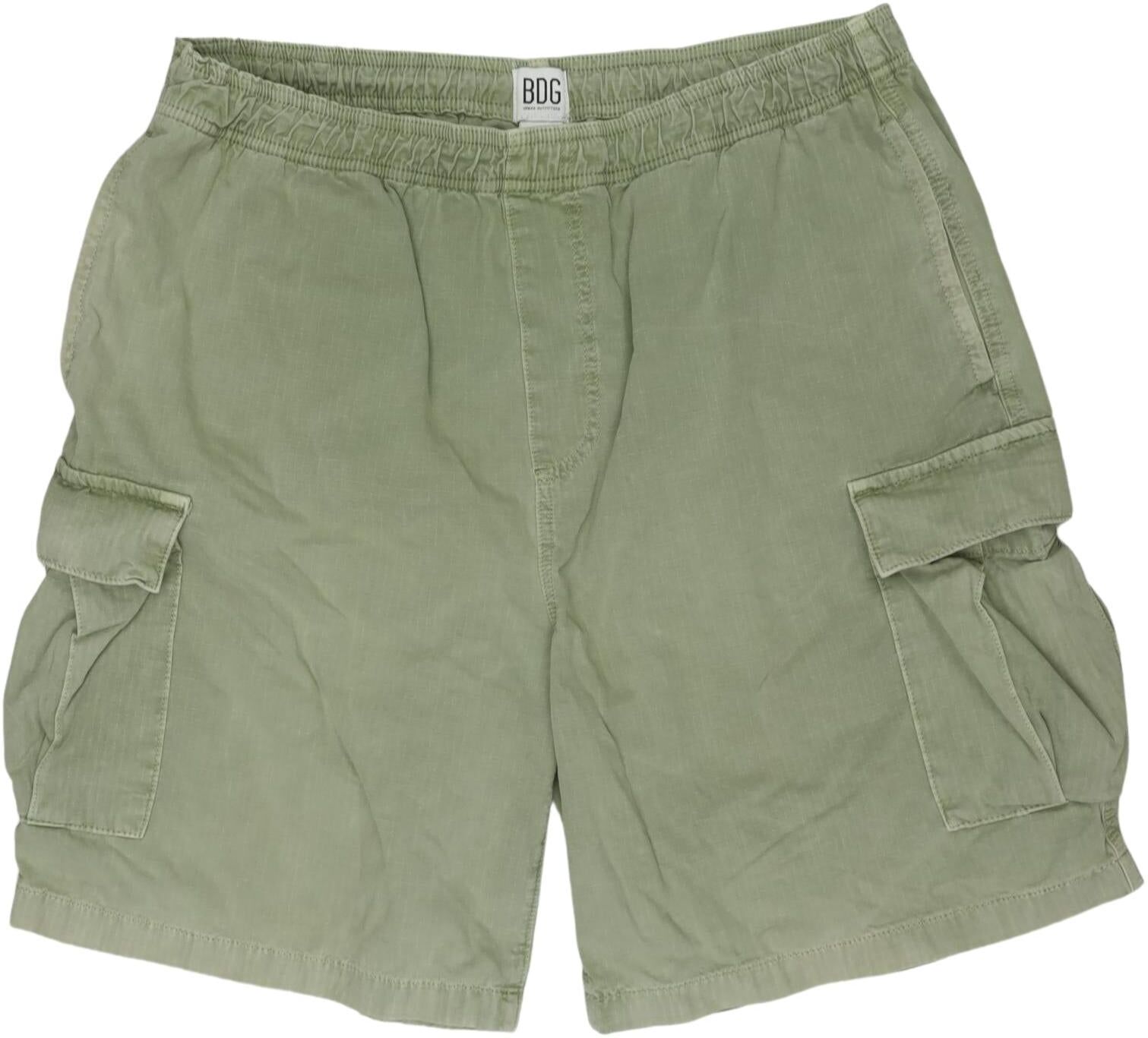 BDG Urban Outfitters Herren Shorts, Grün, Gr. W36, Baumwolle - Second Hand