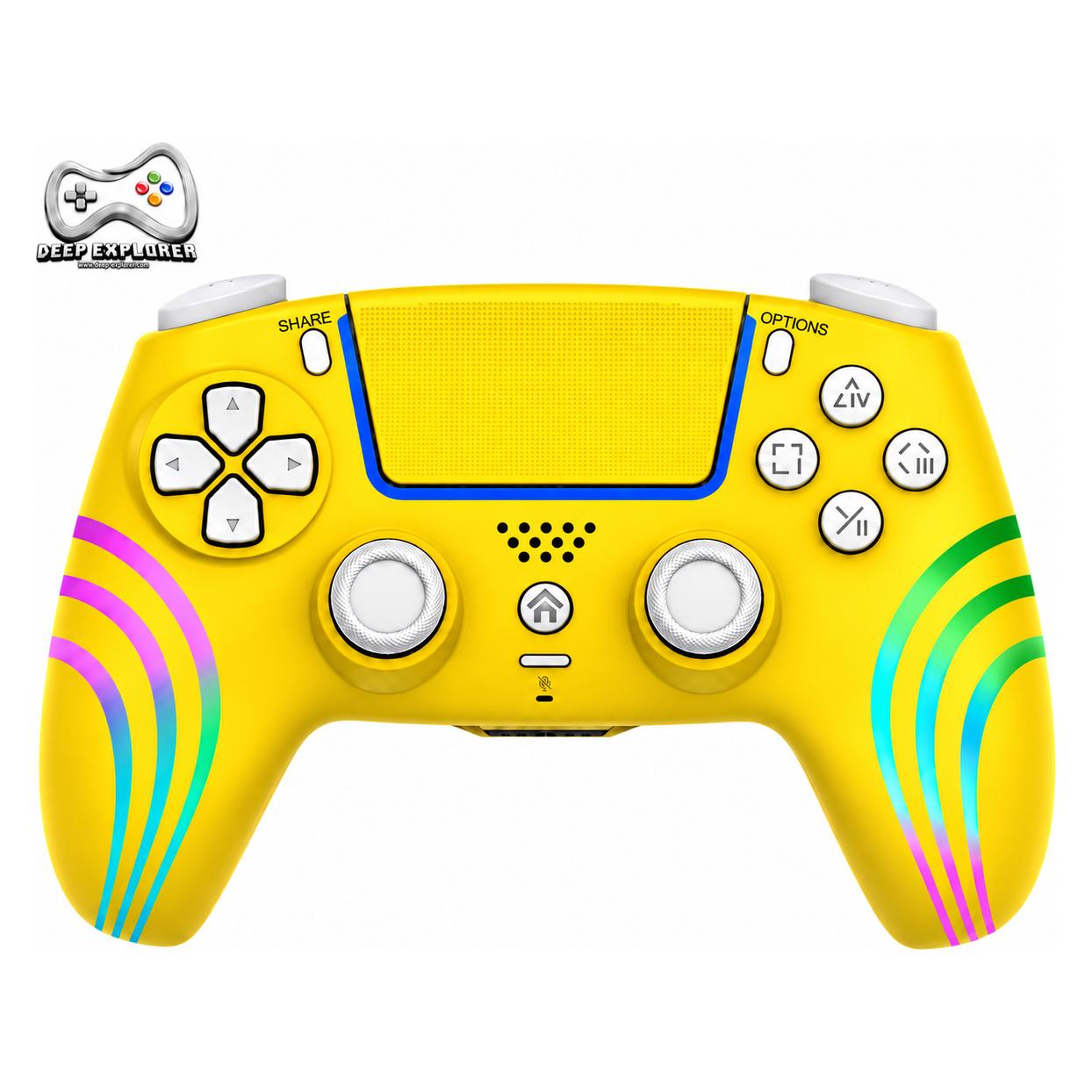 Deep Explorer - RGB Wireless - Wave Yellow Edition (Playstation Classic) (3760430320549)