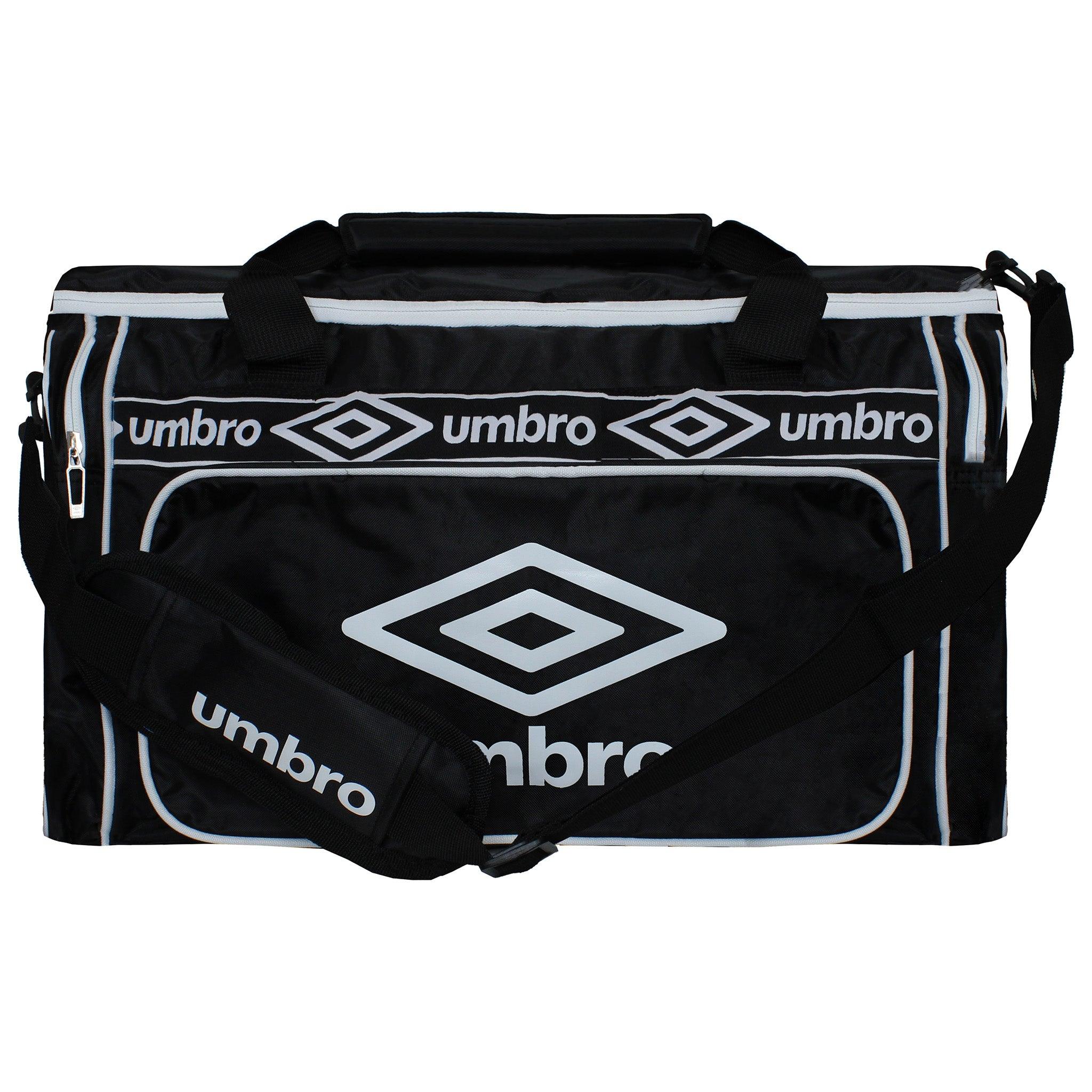Umbro Retro Schwarz/Weiß Reisetasche
