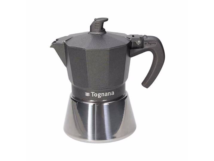 Tognana Coffee Maker Ultra Class 3 Tassen Kaffeekanne – Filterkaffeemaschine – aluminium