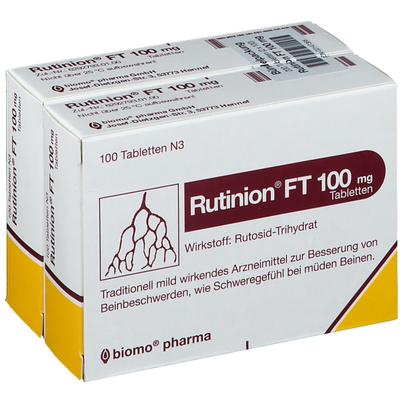 Rutinion FT 100 mg Tabletten 200 St
