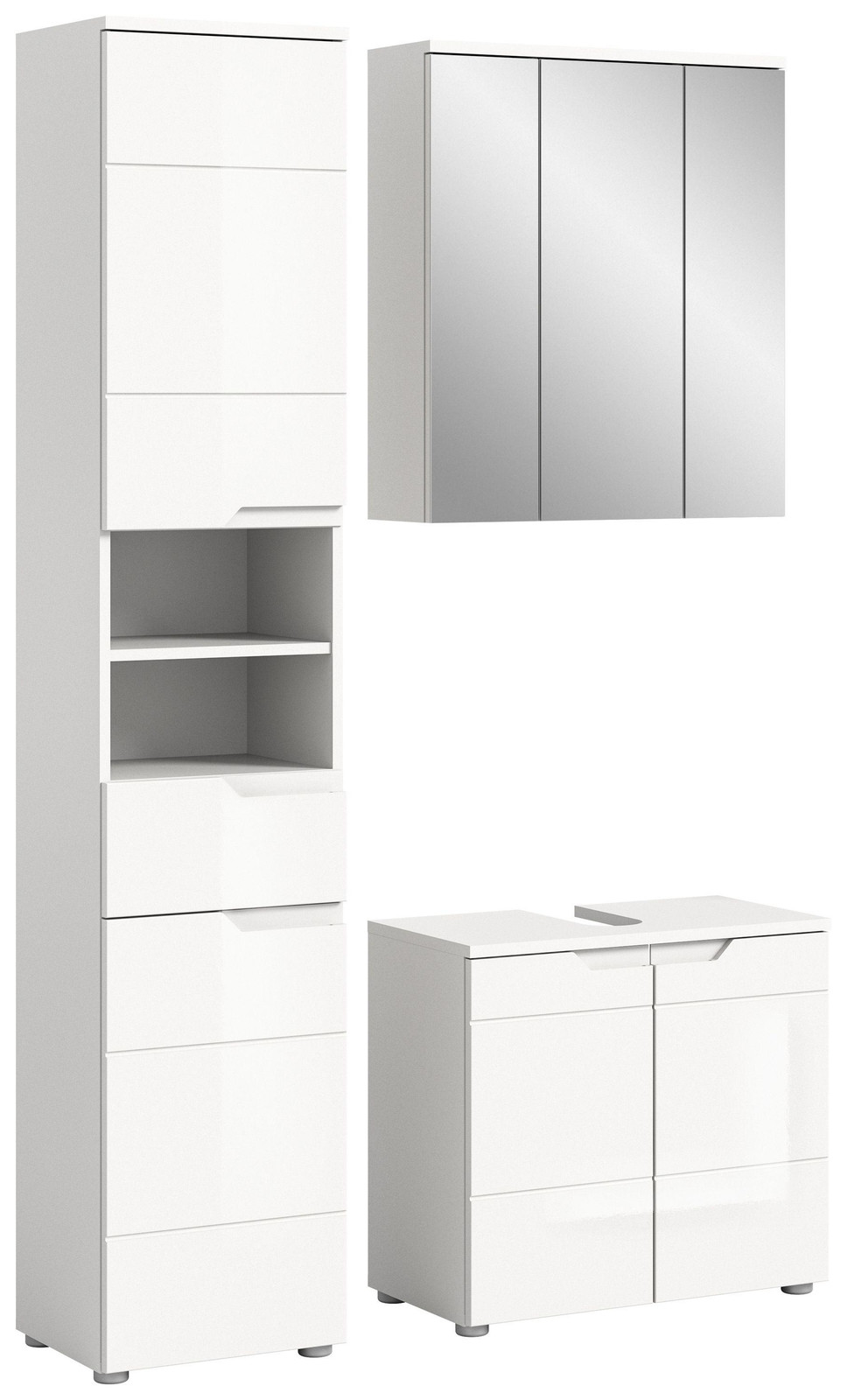 Solero badkamer S2 wit hoogglans