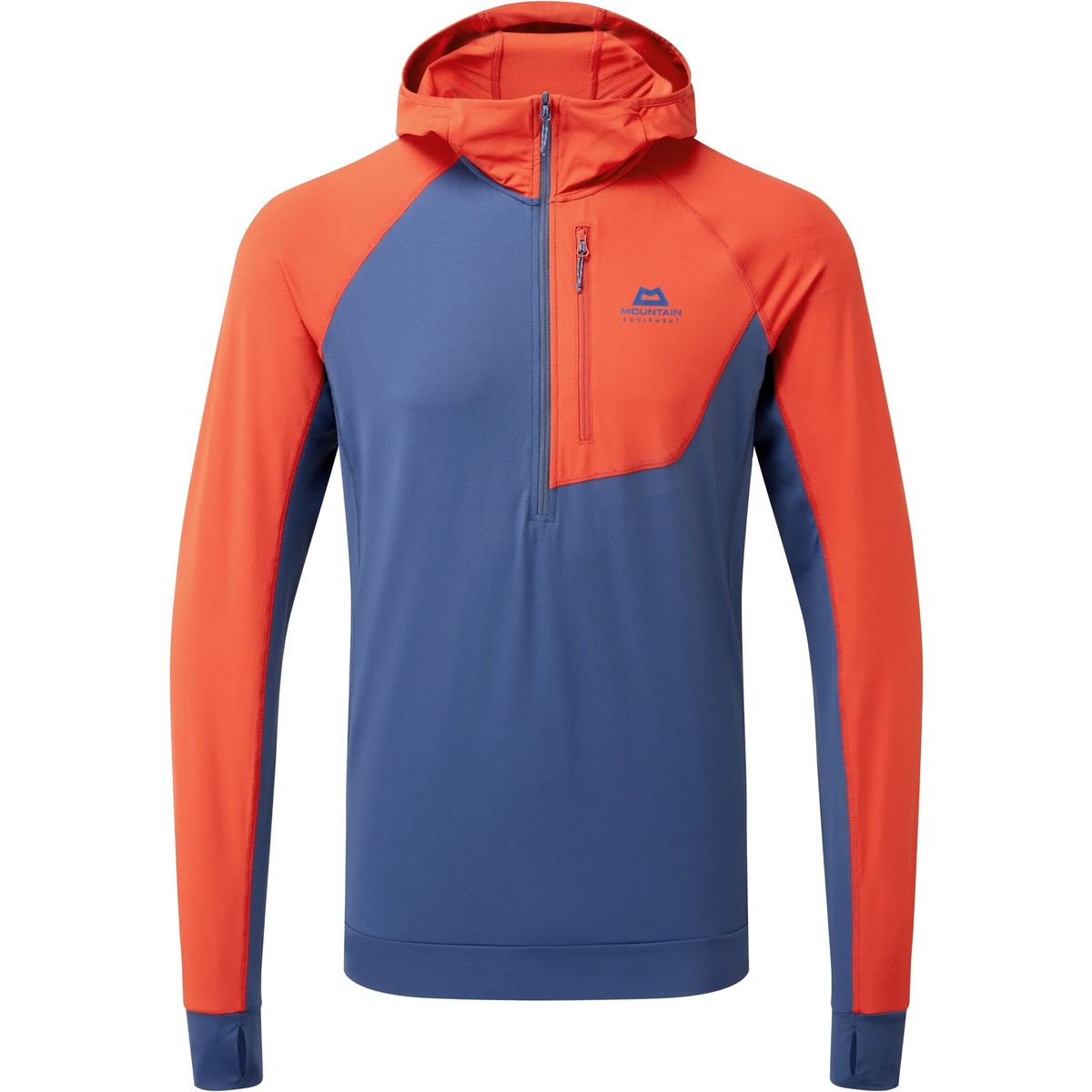 Mountain Equipment Aiguille Hooded Mens Top dusk/redrock (ME-01742) M ME-008758-ME-01742-M