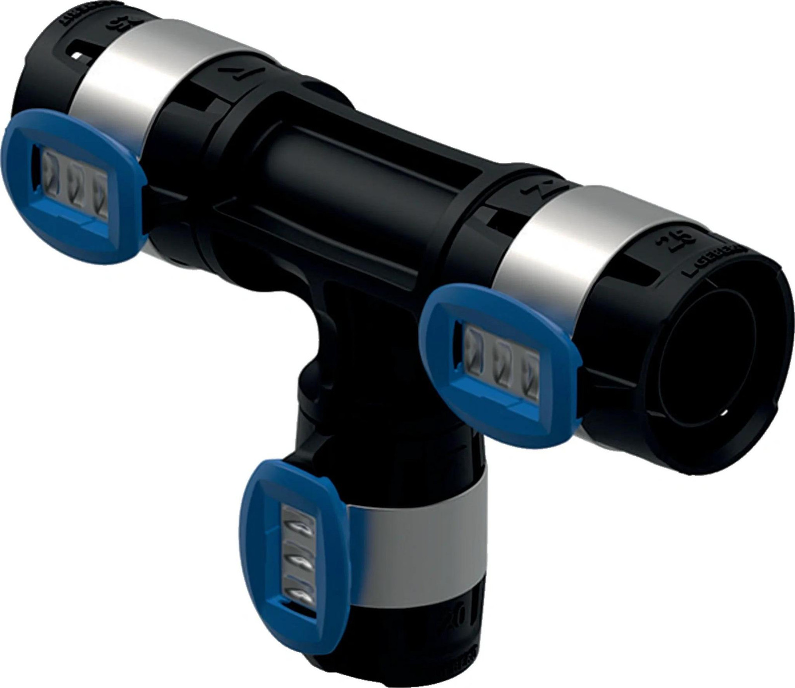 Geberit GE FlowFit T-stuk verkleind PPSU d20 x 20 x 16 mm