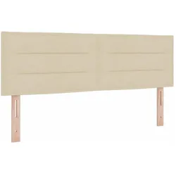 vidaXL, Boxspringbett, Gamisus (Linien-Design) (140 x 190 cm)