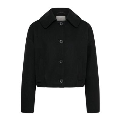 Allwetterjacke KAFFE "KAFFE Jacke KAannalisa", Damen, Gr. 46, blau (meteorite), Jacken