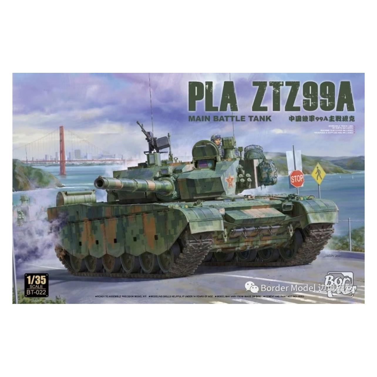Border Model Carro Armato da Combattimento Principale Cinese ZTZ99A (BMBT022)