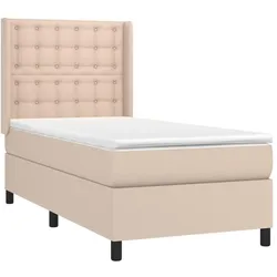 vidaXL, Boxspringbett, Parenas (Knöpfe) (80 x 200 cm)
