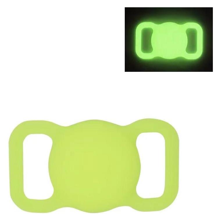 SIGN AirTag Dog Collar Case - Luminous Yellow (SN-ATHLY)
