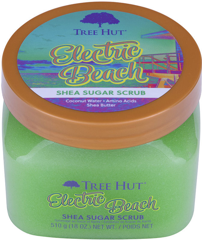 Tree Hut Exfoliante de azúcar playa eléctrica 510 gr