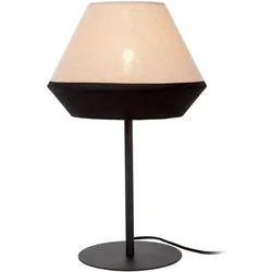 Lucide, Tischlampe, KALA - Tafellamp -  Ø25 cm - 1xE14 - Taupe (E14)