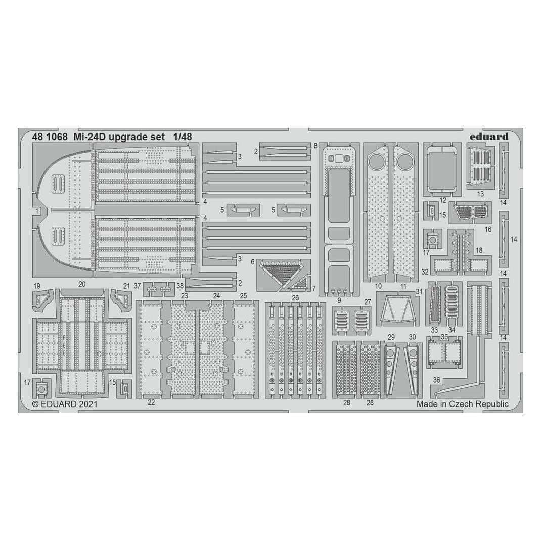 Eduard Mi-24D upgrade set for (481068)