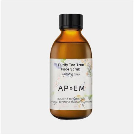 APOEM PURIFY TEA TREE FACE SCRUB 150ml