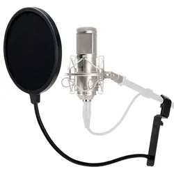 Pronomic CM-100S Studio Großmembran-Mikrofon & Popschutz