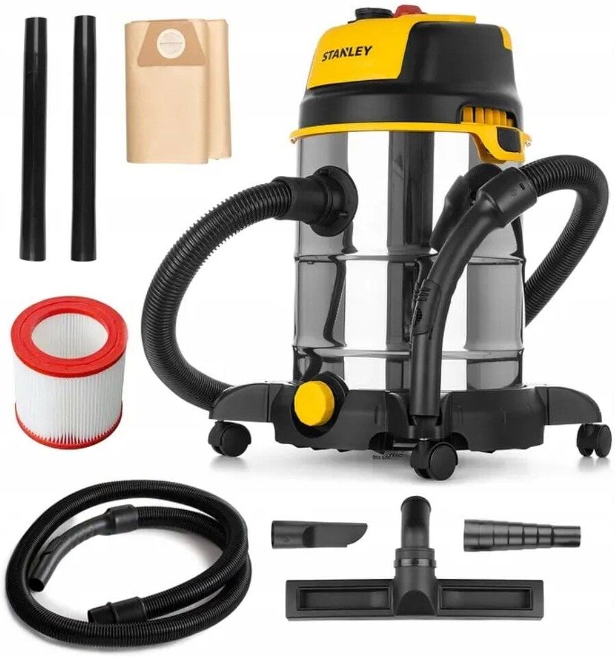 Aspirador Sólidos e Líquidos 1600W 36 l/s Stanley SXVC30XTDE