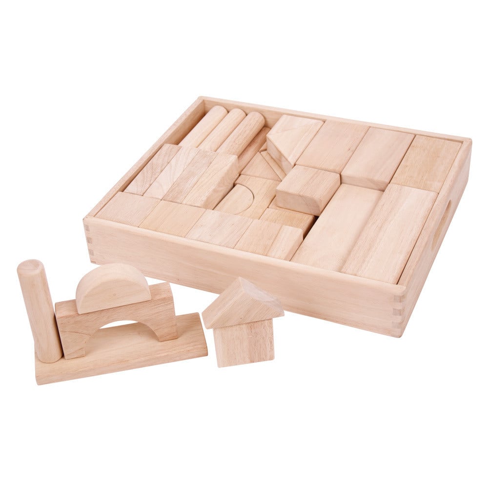 Bigjigs Toys Grote houten blokken