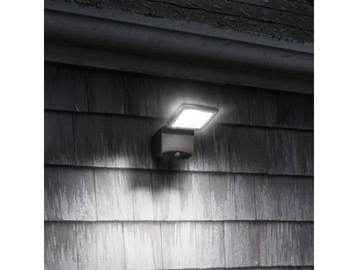 OSRAM LED Aussen-Wandstrahler DOUBLE, schwarz, Kunststoff, Modern, LED Außenleuchte