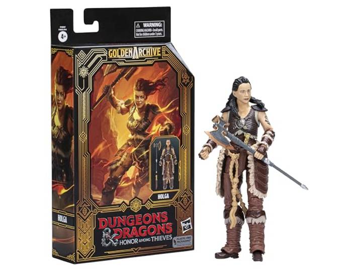 Hasbro Dungeons & Dragons Honor Among Thieves Golden Archive Holga Collectible Figure 6-Inch Schaal D & D Actiefiguren
