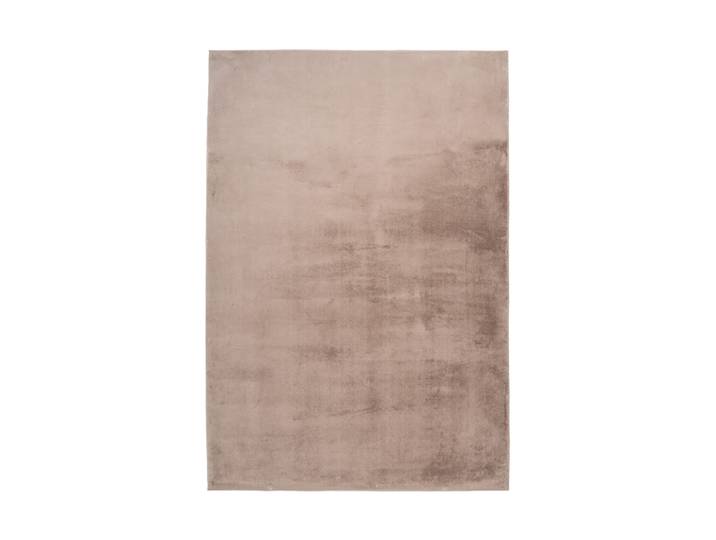 Hochwertiger Hochflor Design Teppich „Paradise 400“ - Taupe Ø 120 cm LALEE