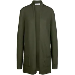 Cardigan aus 100% Schurwolle Peter Hahn grün, 38