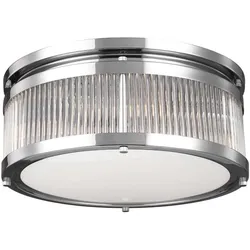 Elstead Lighting, Deckenleuchte, Paulson LED Deckenleuchte G9 4-fach Chrom IP44 (1280 lm, G9)