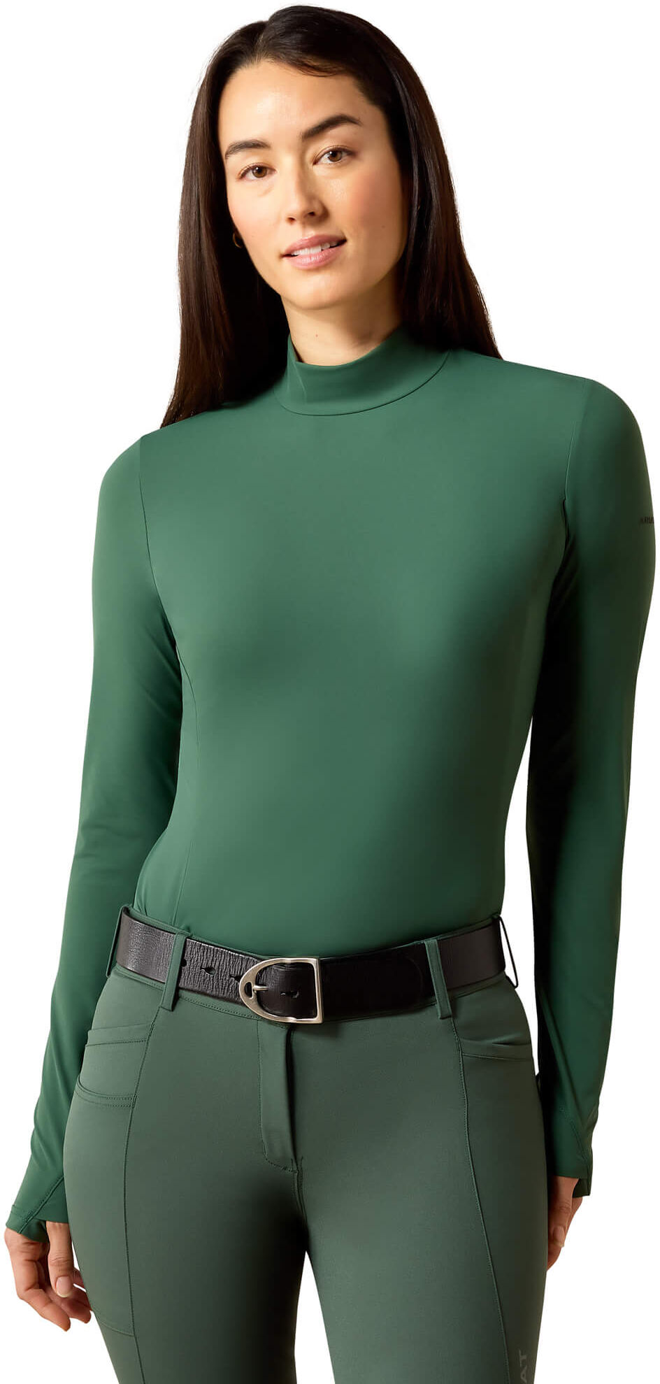 Women's SolVeil Baselayer in Monstera, Size: Large by Ariat