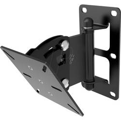 Intusonic VESA75-100PRO-B Lautsprecher-Wandhalterung Schwenkbar, Deckenhalter Schwarz 1 St. 12604011