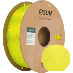 ESUN 72277069 - Filament, TPU-95A, 1,75 mm, durchscheinendes gelb, 1 kg