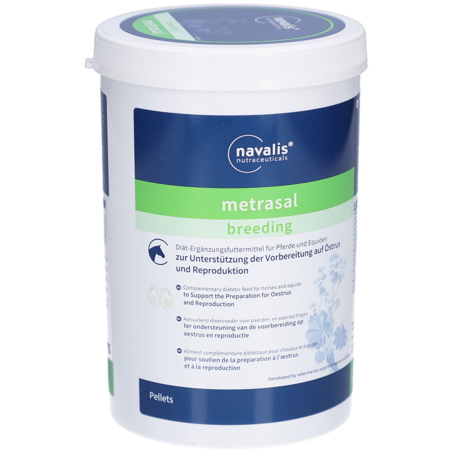 metrasal breeding horse Pellets 1 kg Futter