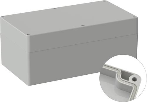 TRU COMPONENTS PC 250500 5U 5U250500 Outdoor-Gehäuse 360 x 200 x 149.5 Polycarbonat Lichtgrau (RAL 7035) 1St.