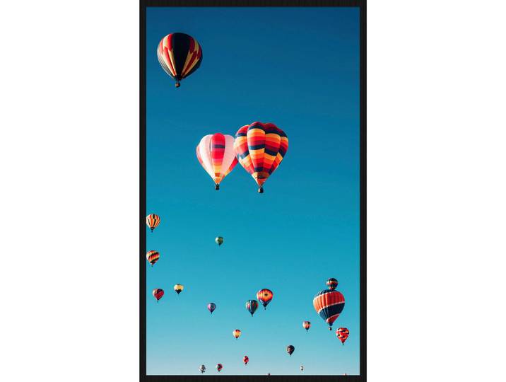 Wandkraft Bild, Mehrfarbig, Kunststoff, 70x118 cm, Fotografie, einfache und schnelle Anbringung, gerahmt, Bilder & Rahmen, Bilder, Wandbilder