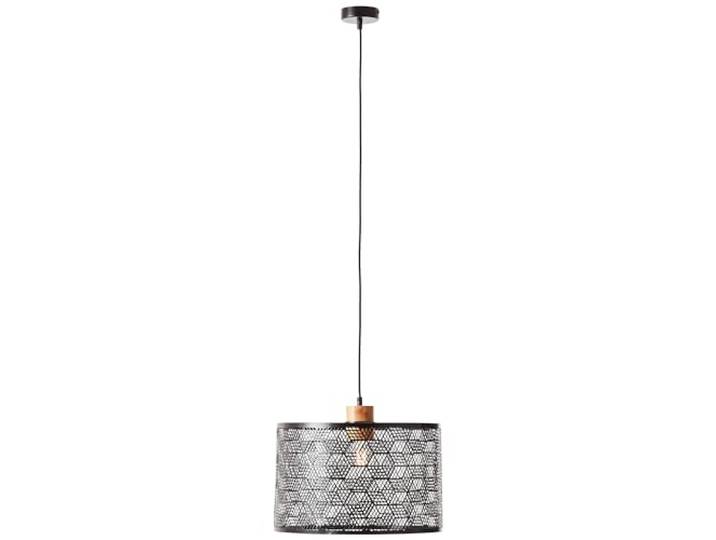 Brilliant Lampe Santy Pendelleuchte 1flg schwarz/natur Kunststoff schwarz 1x A60, E27, 52 W